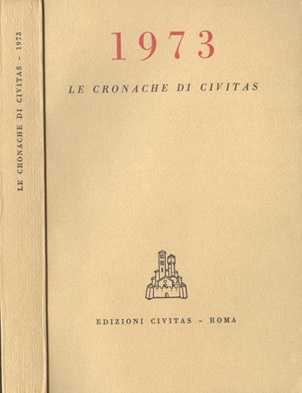 Le cronache di Civitas 1973 - copertina