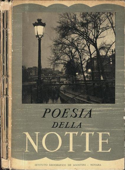 Poesia della notte. di Maurizio Déribéré - Maurizio Deribere - copertina