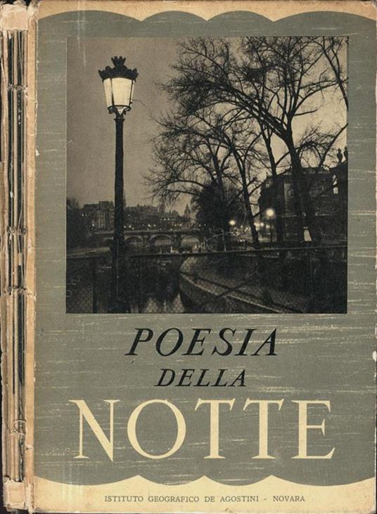 Poesia della notte. di Maurizio Déribéré - Maurizio Deribere - copertina