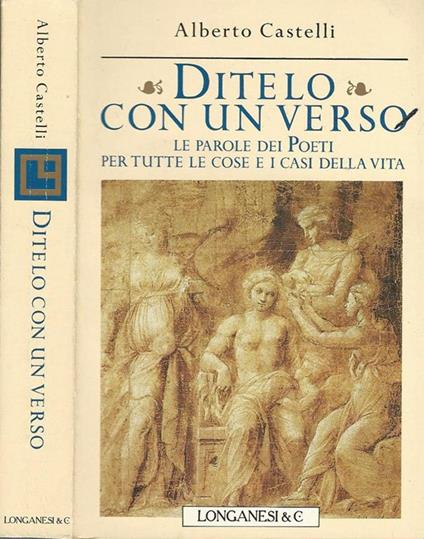 Ditelo con un verso - Alberto Castelli - copertina