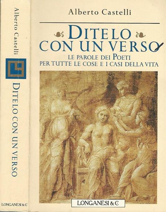 Ditelo con un verso - Alberto Castelli - copertina