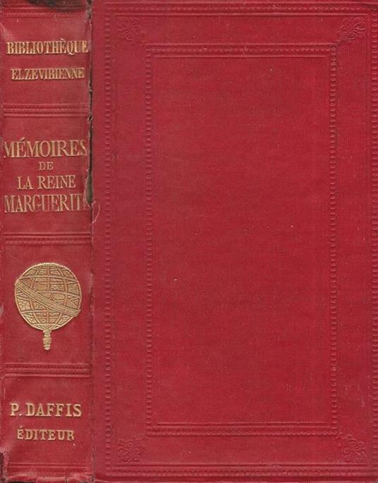 Mémoires de la Reine Marguerite de Valois - Ludovic Lalanne - copertina