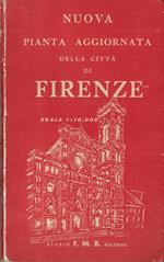 Nuova pianta aggiornata della città di Firenze. Scala 1: 10.000