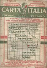 Carta d'Italia. Foglio 41. Salerno