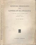 Repertorio bibliografico della letteratura italiana, vol. II. 1950-1953