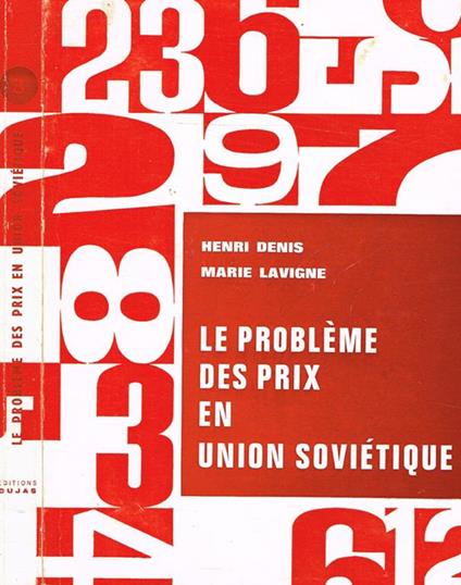 Le probleme des prix en Union Sovietique - Henri Denis - copertina