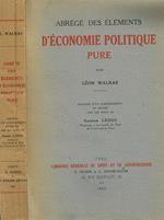 Abrégé des éléments d'économie politique pure