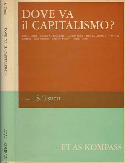 Dove va il capitalismo? - Shigeto Tsuru - copertina