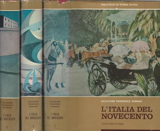 L' Italia del Novecento. Dal regime fascista alla Costituzione repubblicana - Salvatore F. Romano - copertina