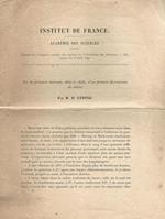 Sur la présence normale, dans le chyle, d'un ferment destructeur du sucre