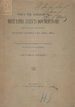 Colica per indigestione morte rapida avvenuta dopo diciotto ore. Resultati negativi dell'autopsia cadaverica e dell'analisi chimica. Considerazioni concernenti gli avvelenamenti sospettati e le morti rapide nelle enteralgie e in altri stati morbosi