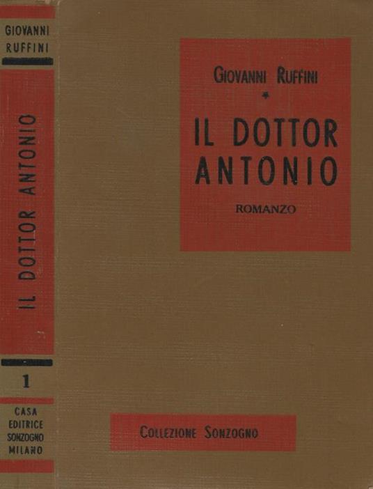 Il Dottor Antonio - Giovanni Ruffini - copertina