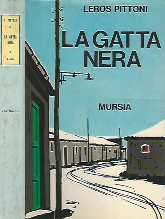 La gatta nera - Leros Pittoni - copertina