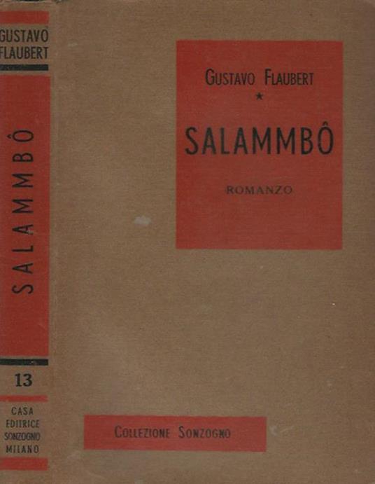Salammbo - Gustave Flaubert - copertina