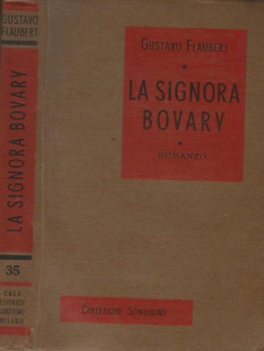 La Signora Bovary - Gustave Flaubert - copertina