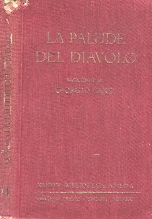 La palude del diavolo - George Sand - copertina