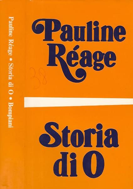 Storia di O - Pauline Réage - copertina