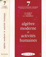 Algebre moderne et activités humaines