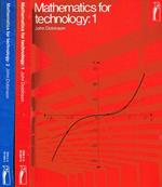 Mathematics for technology: 1, 2. 2voll