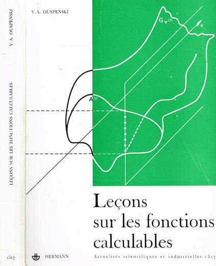 Leçons sur les fonctions calculables - V. A. Ouspenski - copertina