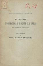 I processi di ossidazione, di riduzione e di sintesi negli animali stiroidati