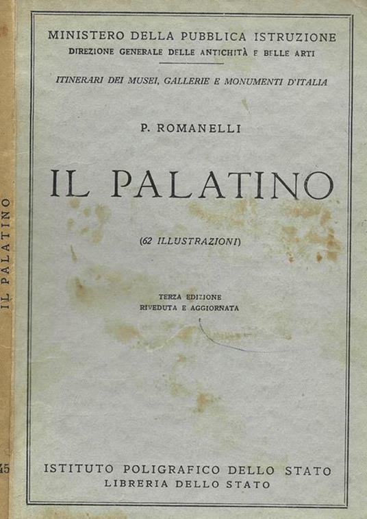 Il Palatino - Pietro Romanelli - copertina