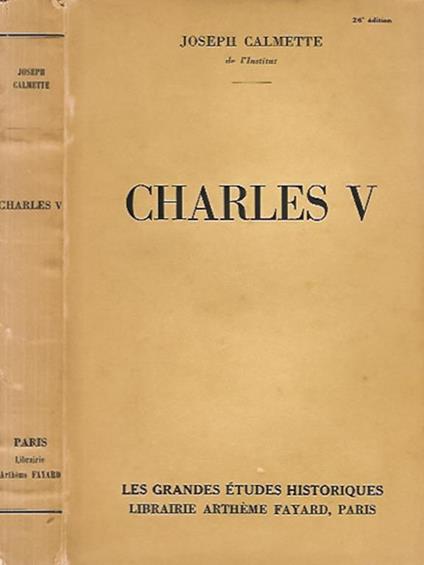Charles V - Joseph Calmette - copertina