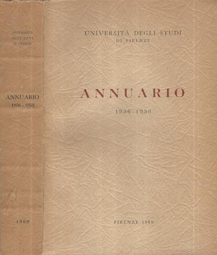 Annuario 1956-1959 - copertina