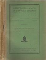 Bullettino della Società Dantesca Italiana: rassegna critica degli studi danteschi. Anno 1908. Nuova Serie - Vol. XV