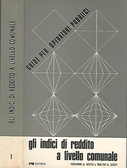 Gli indici di reddito a livello comunale - Giovanni A. Bocca - copertina