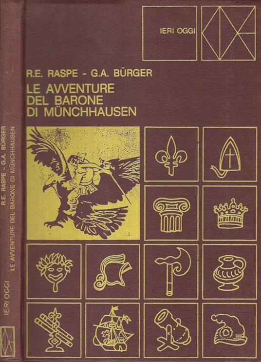 Le avventure del Barone di Munchhausen - R.E. Raspe - copertina