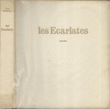 Les Ecarlates - Jean Muntaner - copertina