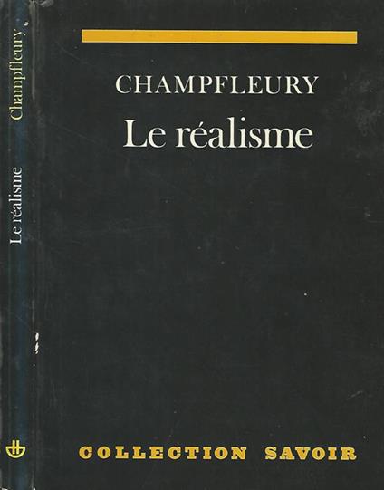 Le realisme - Champfleury - copertina