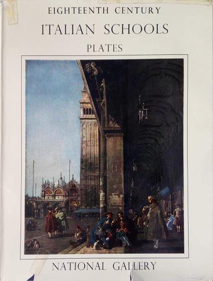 Eighteenth Century Italian schools. plates - copertina