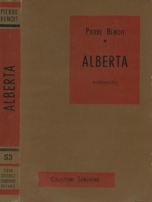 Alberta - Pierre Benoit - copertina