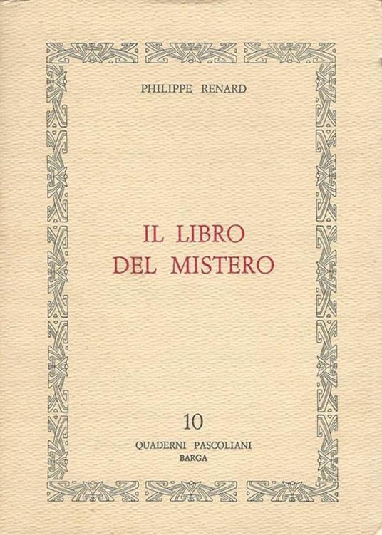 Il libro del mistero - Philippe Renard - copertina