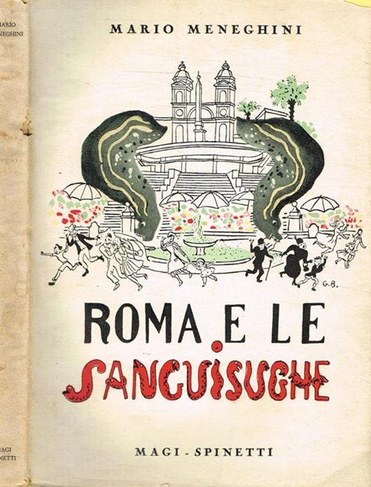 Roma e le sanguisughe - Mario Meneghini - copertina