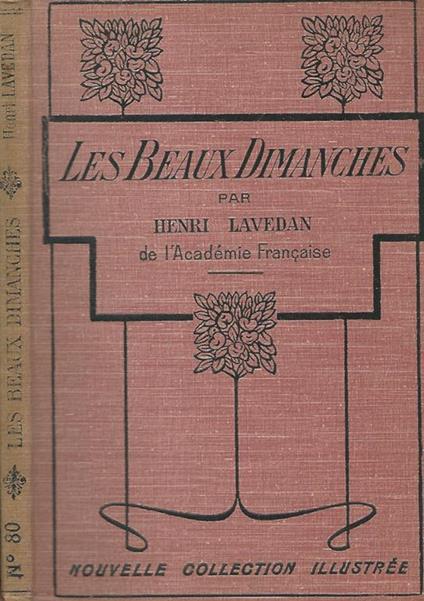 Les Beaux dimanches - Henry Lavedan - copertina