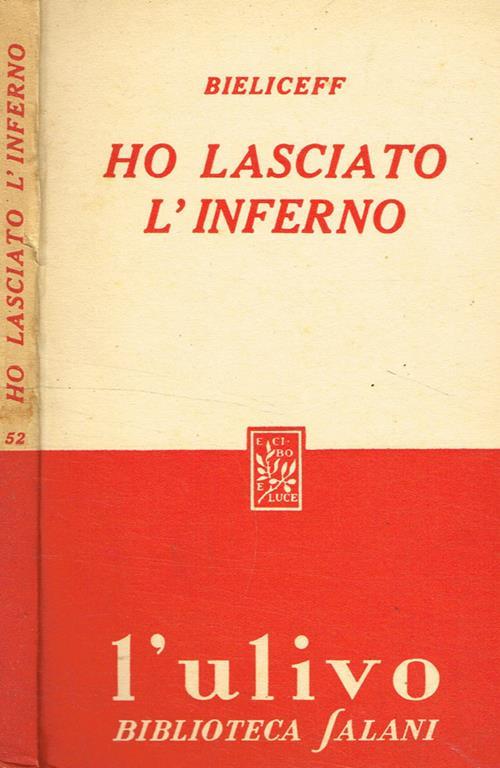 Ho lasciato l'inferno - copertina