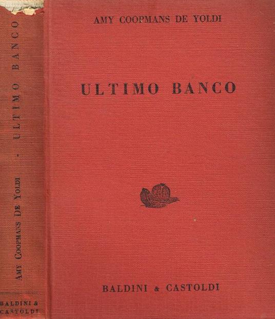 Ultimo banco - copertina