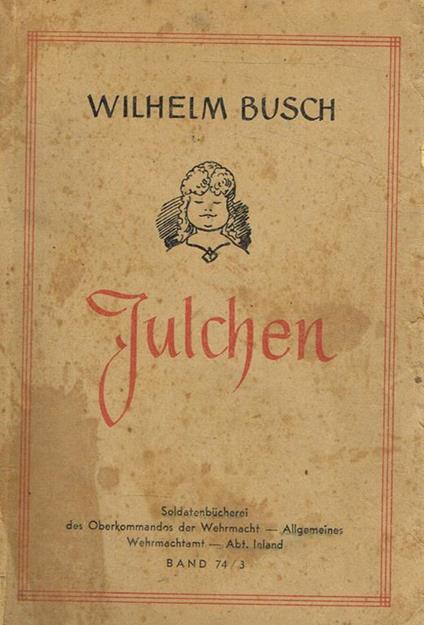 Julchen - Wilhelm Busch - copertina