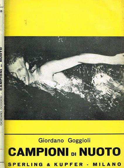 Campioni di nuoto - Giordano Goggioli - copertina