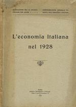 L' economia italiana nel 1928.