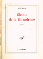 Chants de la Balandrane. Poemes