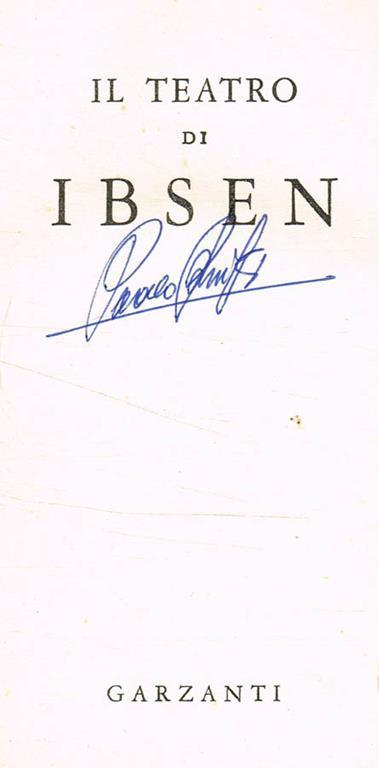 Il teatro di Ibsen - Henrik Ibsen - copertina