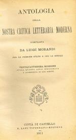 Antologia della nostra critica letteraria moderna