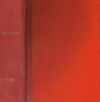 Minerva. Rivista delle riviste anno XXXVIII volume XLVIII - Giuseppe Caprino - copertina