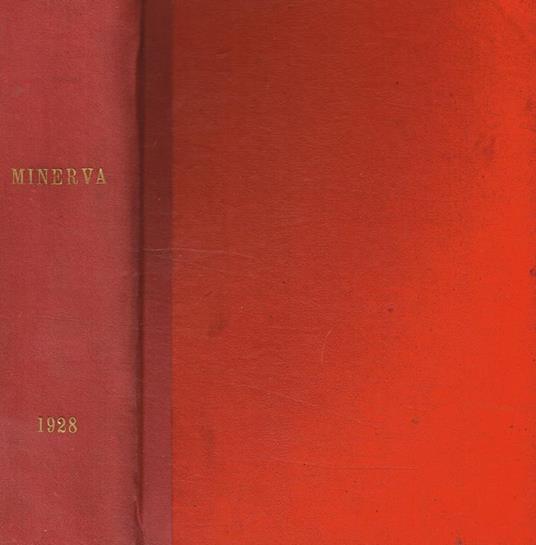 Minerva. Rivista delle riviste anno XXXVIII volume XLVIII - Giuseppe Caprino - copertina