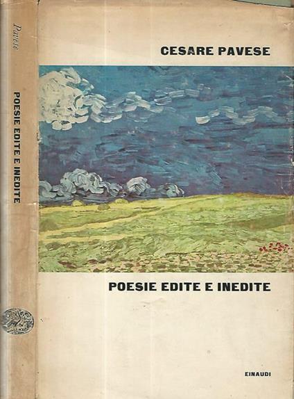 Poesie edite e inedite - Cesare Pavese - copertina
