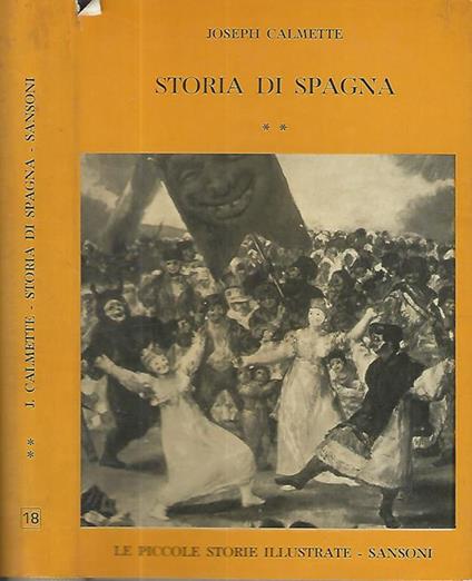 Storia di Spagna vol. II - Joseph Calmette - copertina